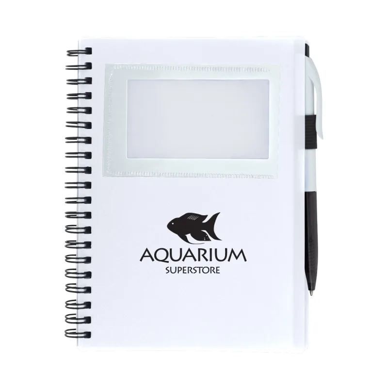 Spiral Notebook With ID Window — view 3