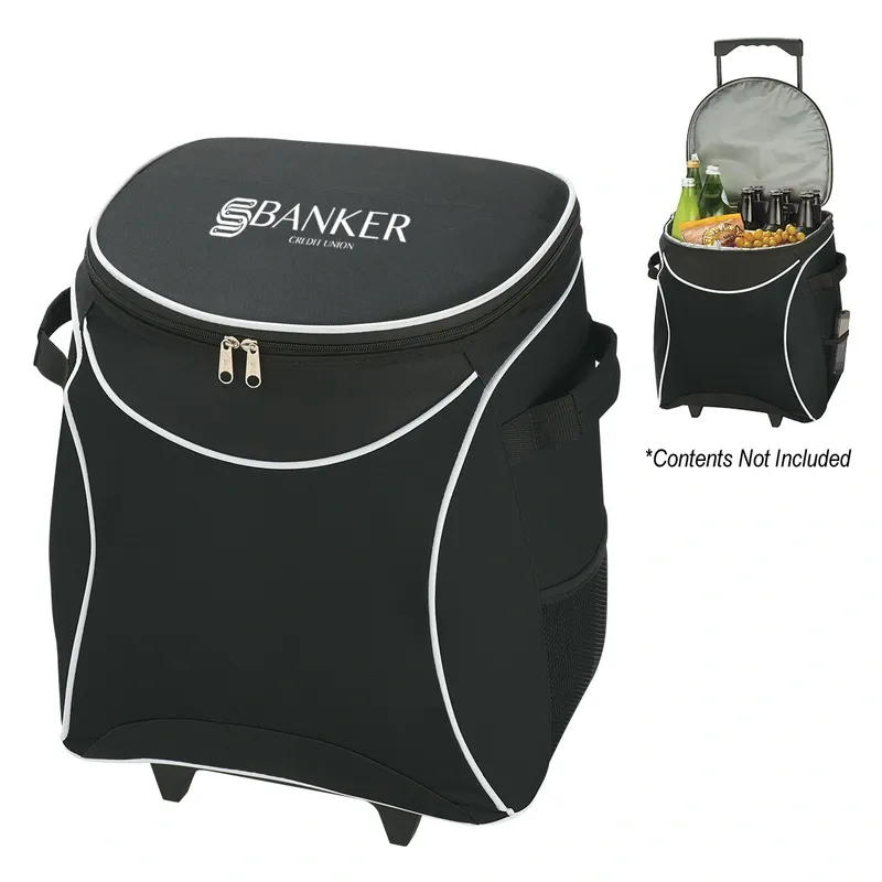 Personalized Splash Rolling Cooler