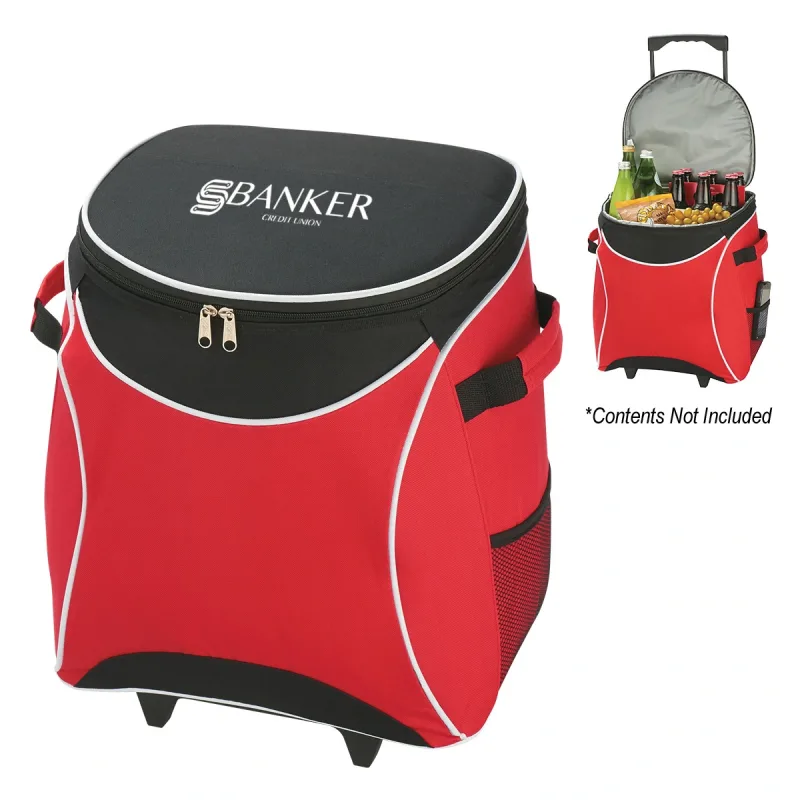 Personalized Splash Rolling Cooler — view 2