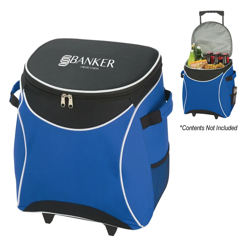 Personalized Splash Rolling Cooler — view 3