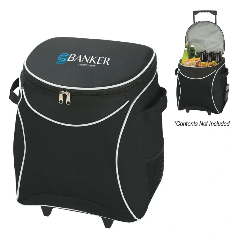 Personalized Splash Rolling Cooler — view 5
