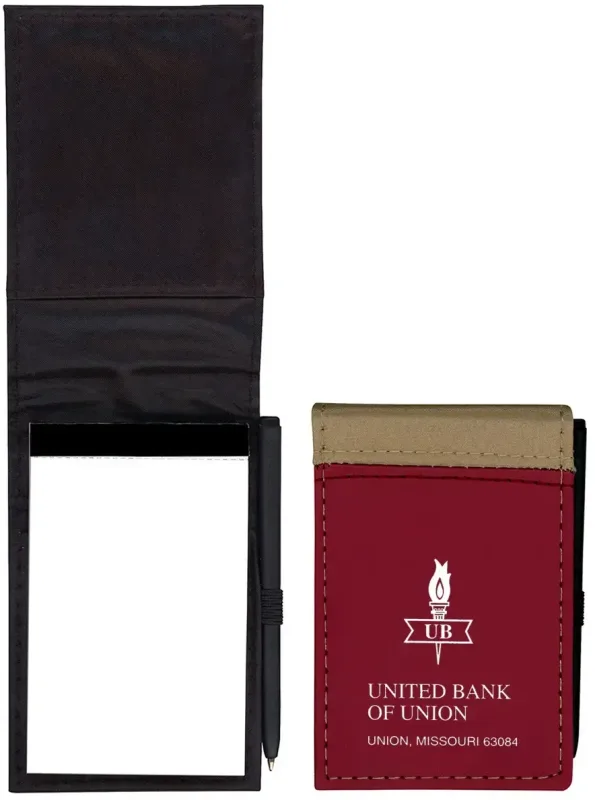 Custom Branded Sport Note Notebook & Pen — view 3