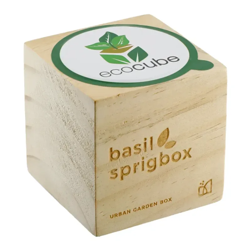 Personalized Sprigbox Basil Grow Kit - EcoSmart® Product — view 3