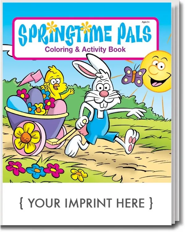 Springtime Pals Coloring Book