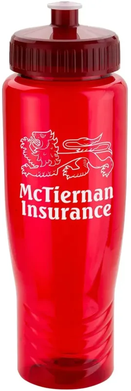 Personalized 28 oz Eco-Polyclear™ Bottle with Push-Pull Lid — view 3