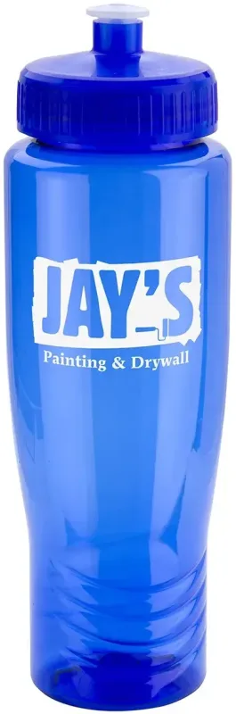 Personalized 28 oz Eco-Polyclear™ Bottle with Push-Pull Lid — view 4