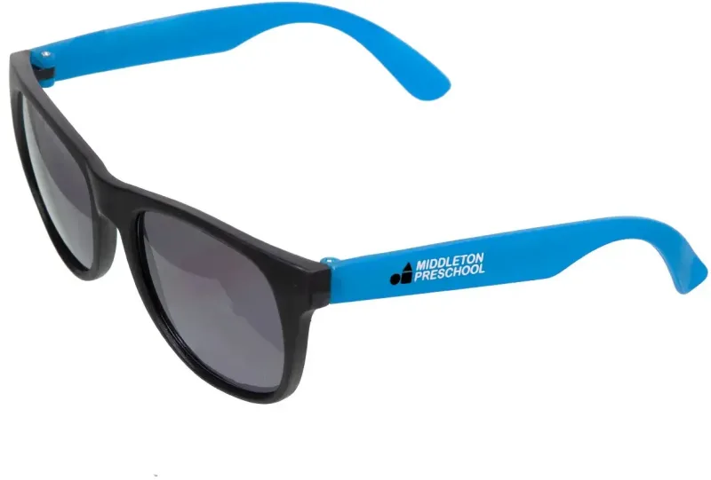 Custom Kid's Sunglasses with 2-Color Logo — view 2