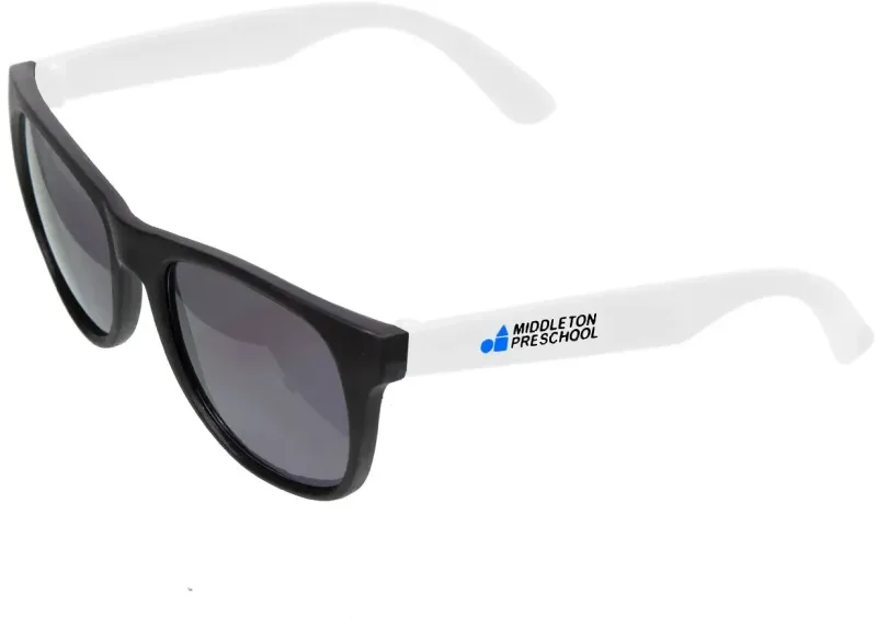 Custom Kid's Sunglasses with 2-Color Logo — view 3
