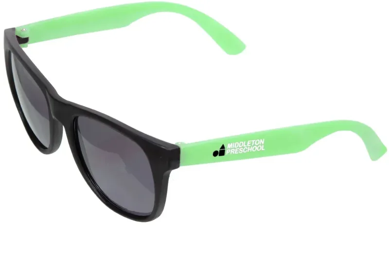 Custom Kid's Sunglasses with 2-Color Logo — view 6