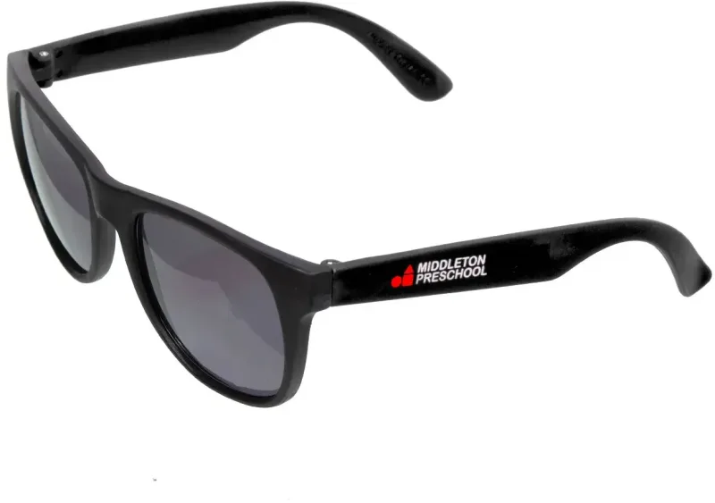 Custom Kid's Sunglasses with 2-Color Logo — view 7