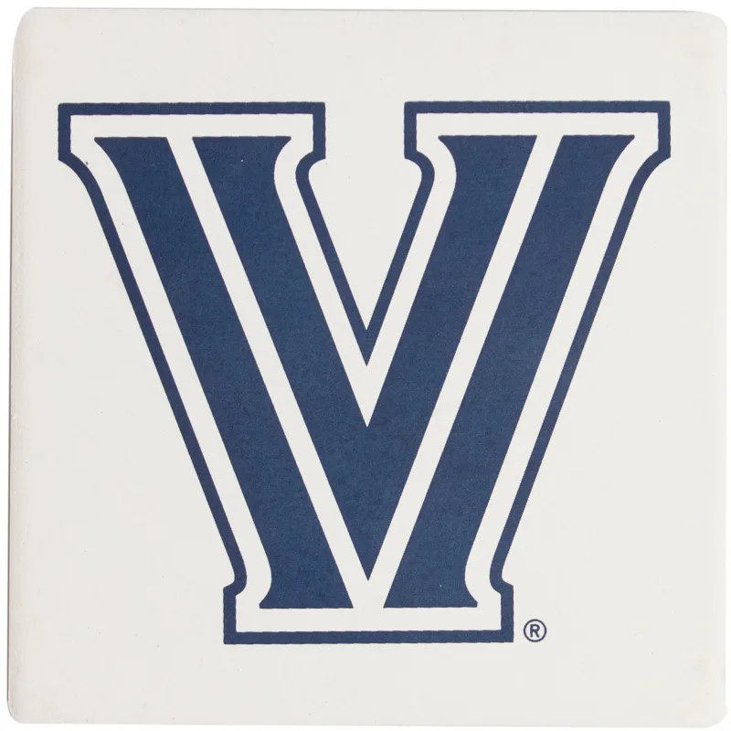 Square Ceramic Coaster: 2 Pc. Set with Stand — view 2