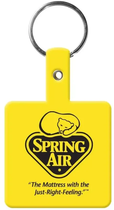 Personalized Square Flex Key Tag — view 14