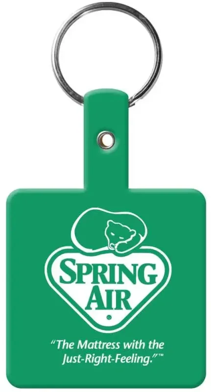 Personalized Square Flex Key Tag — view 15