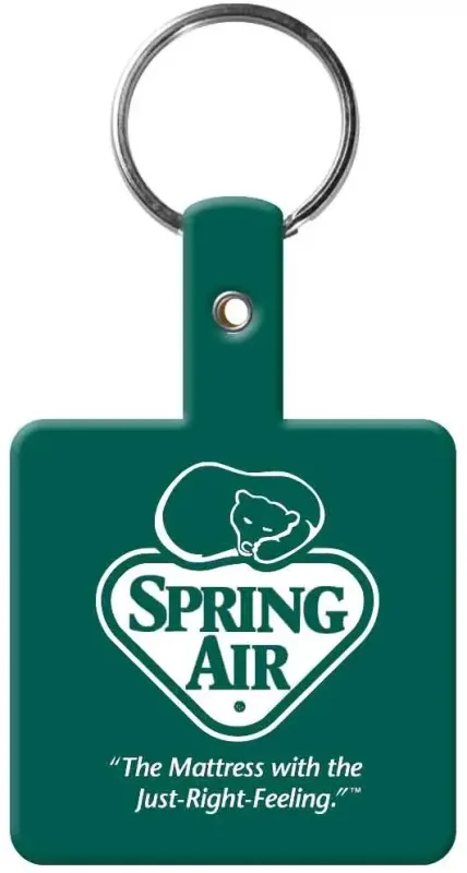 Personalized Square Flex Key Tag — view 17