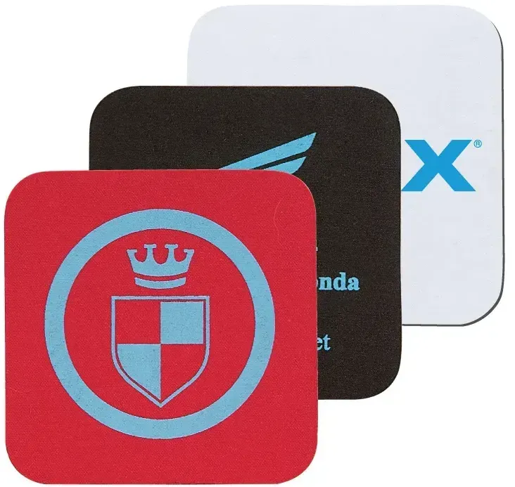 Custom Logo Neoprene Coaster