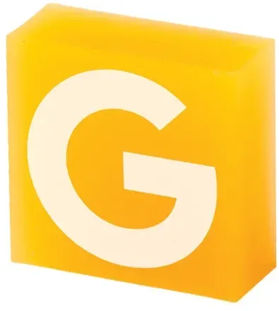 Promotional Square Translucent Erasers — view 2