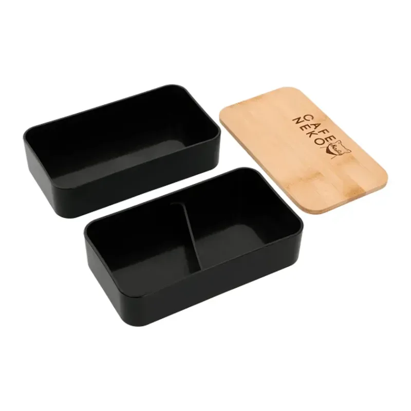 Custom Bamboo Fiber Bento Box - EcoSmart® — view 11