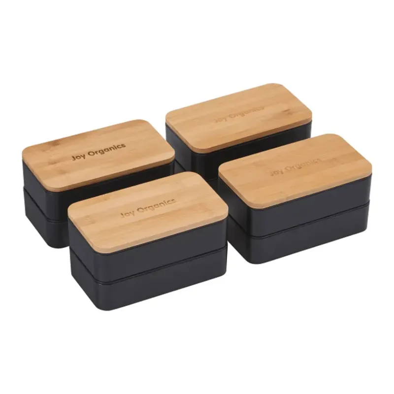 Custom Bamboo Fiber Bento Box - EcoSmart® — view 14