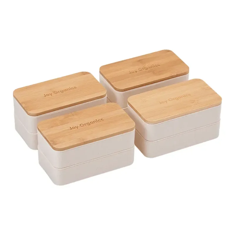 Custom Bamboo Fiber Bento Box - EcoSmart® — view 7