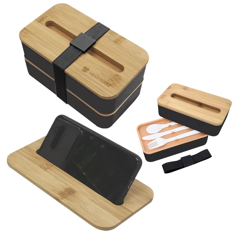 Stackable Bento Box With Phone Stand — view 7