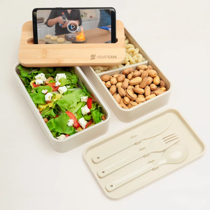 Stackable Bento Box With Phone Stand — view 9
