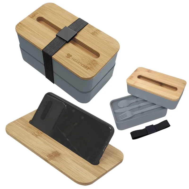 Stackable Bento Box With Phone Stand — view 5