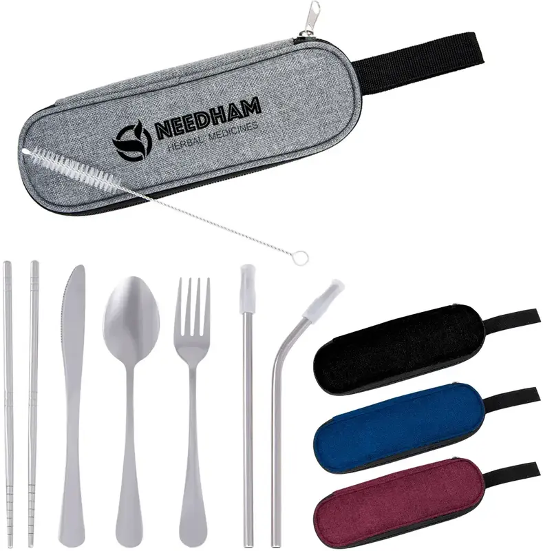 Stainless Steel Cutlery Set In Pouch