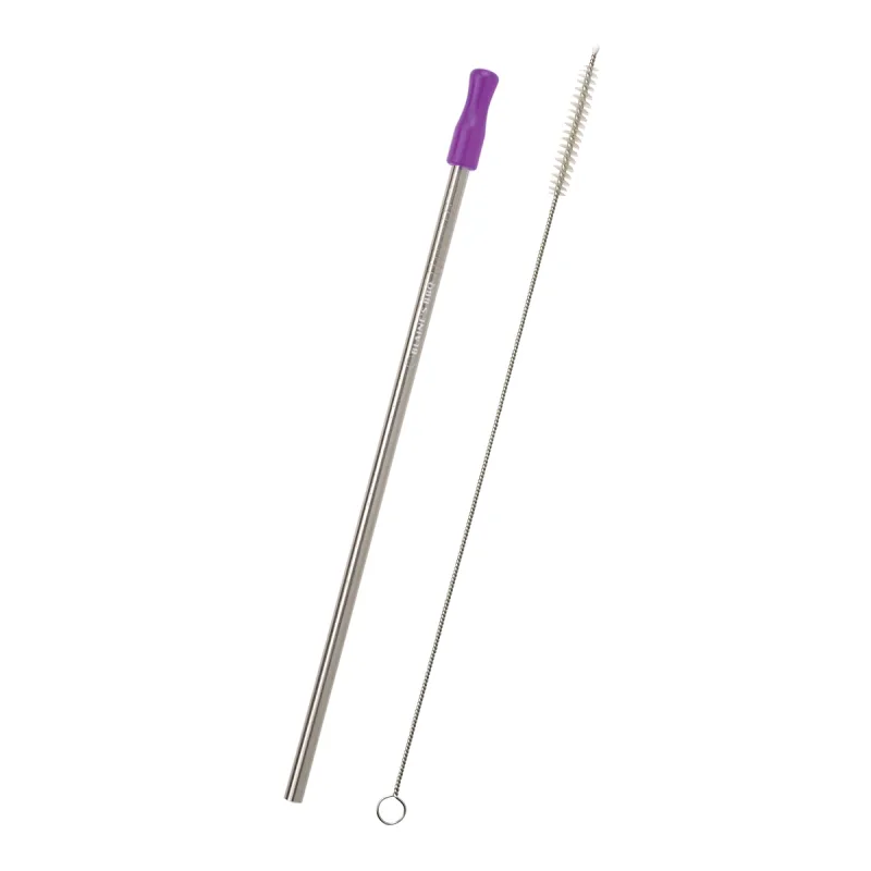 Stainless Steel Straw with Cleaning Brush — view 7