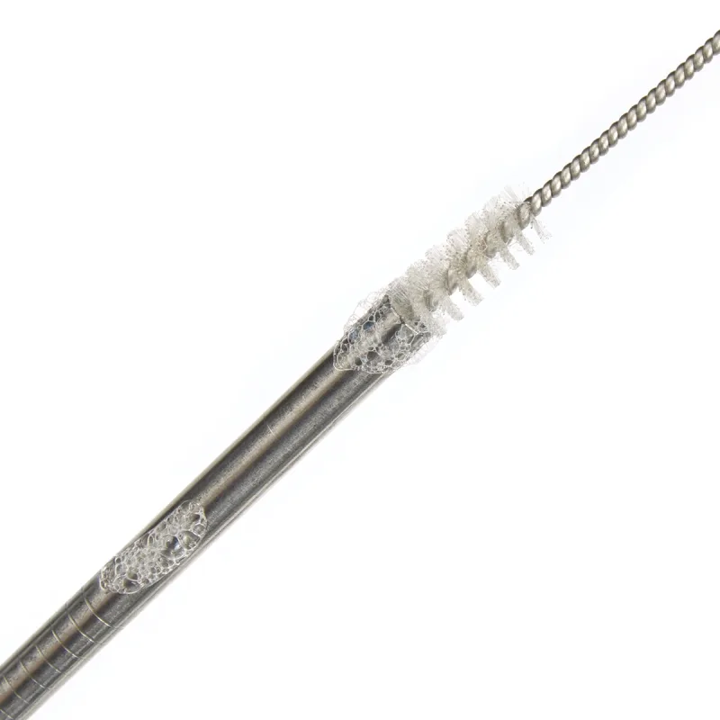 Stainless Steel Straw with Cleaning Brush — view 9