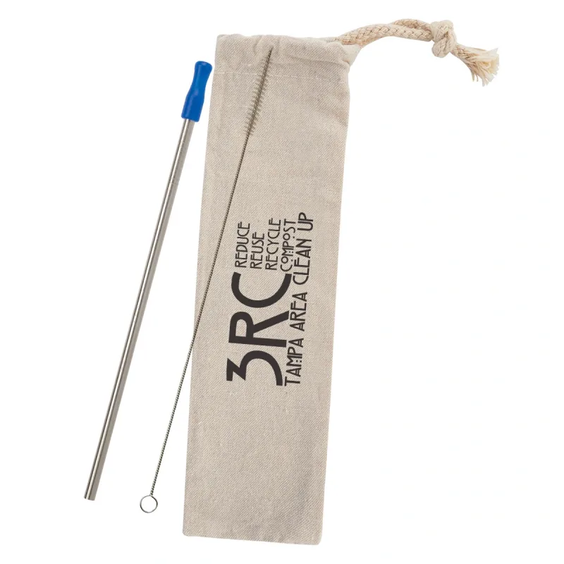 Stainless Straw Kit With Cotton Pouch — view 15
