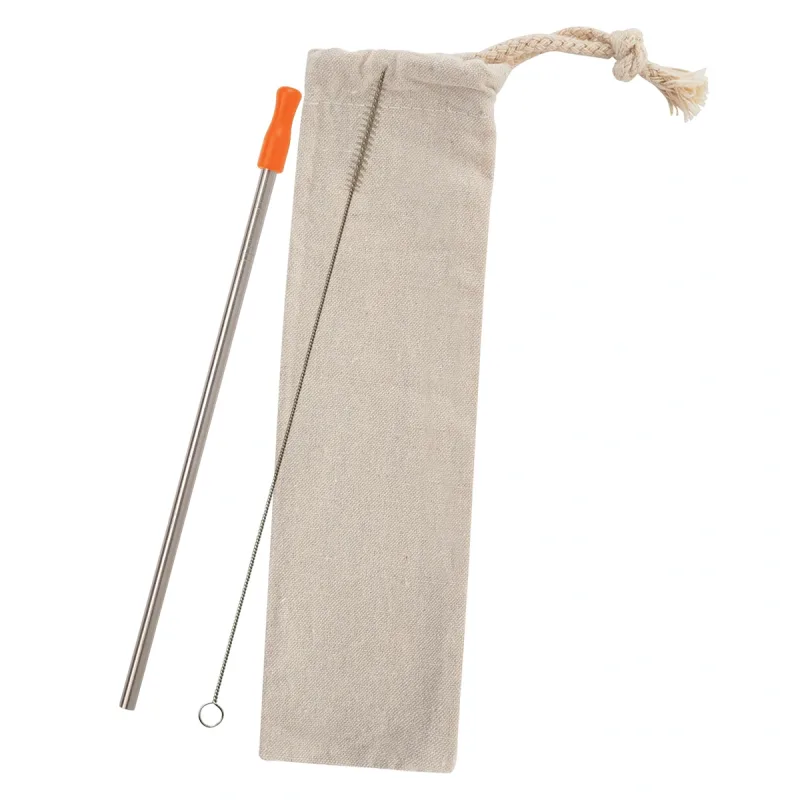 Stainless Straw Kit With Cotton Pouch — view 5