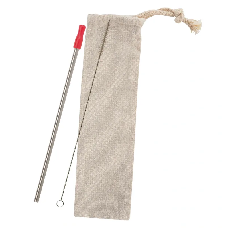 Stainless Straw Kit With Cotton Pouch — view 6