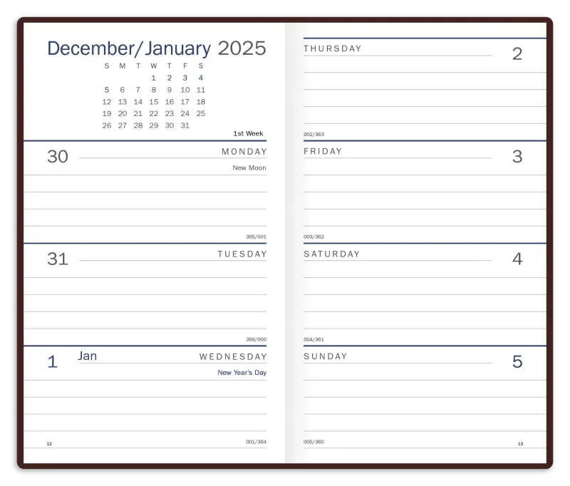 Custom Standard Weekly Pocket Planner — view 5