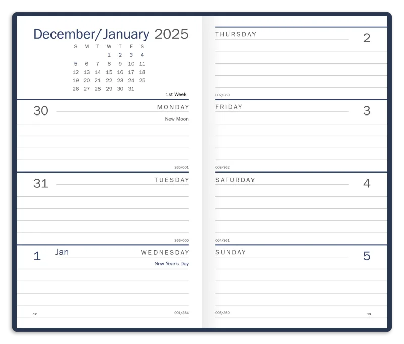 Custom Standard Weekly Pocket Planner — view 7