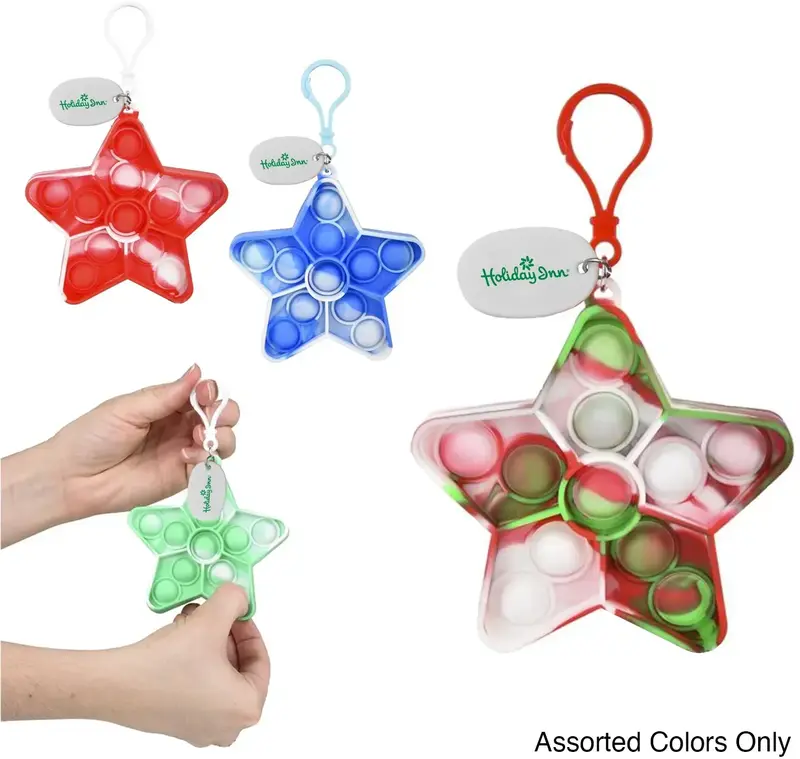 Personalized Popper Keychain (Assorted Colors)