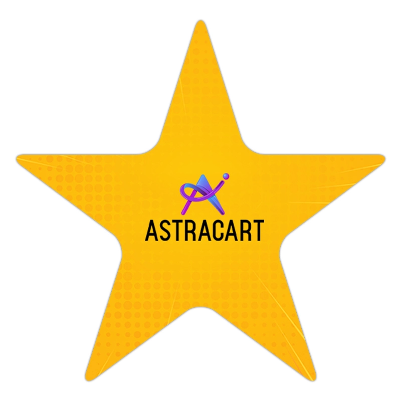 Star-Shaped Sticker