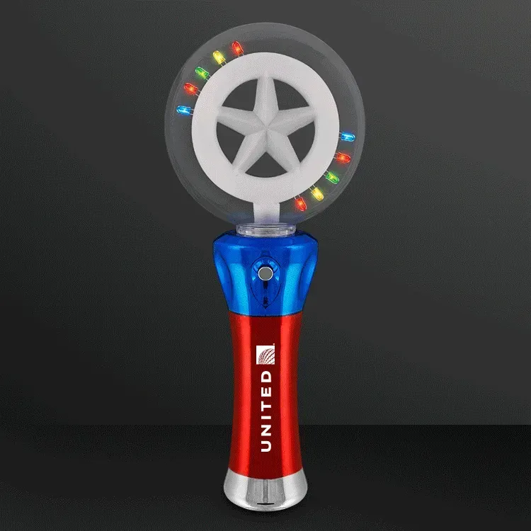 Star Spinning LED Wand