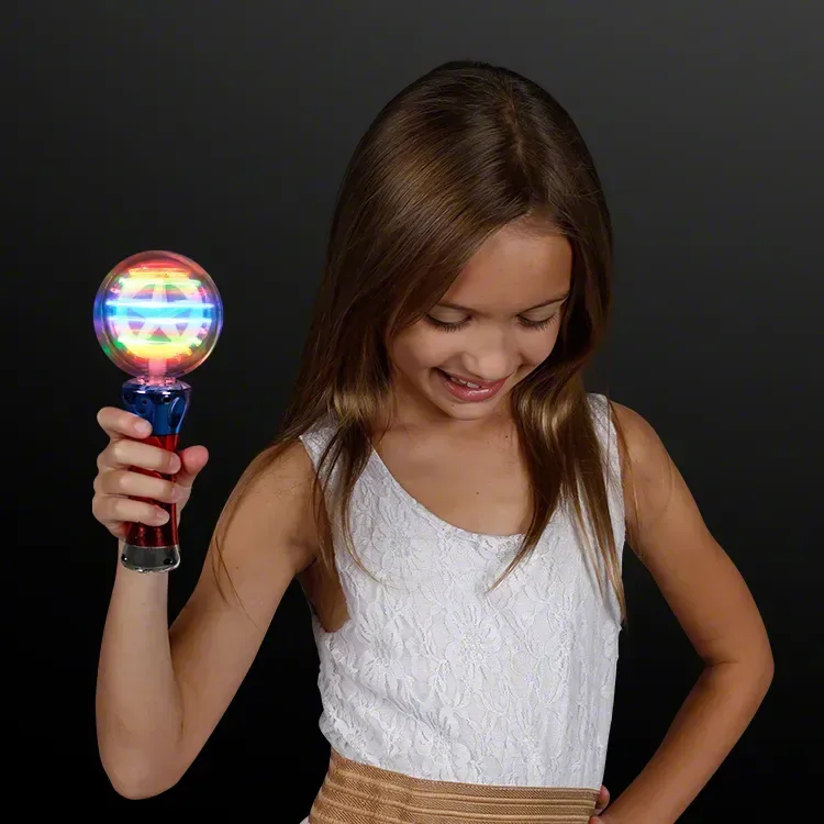 Star Spinning LED Wand — view 3