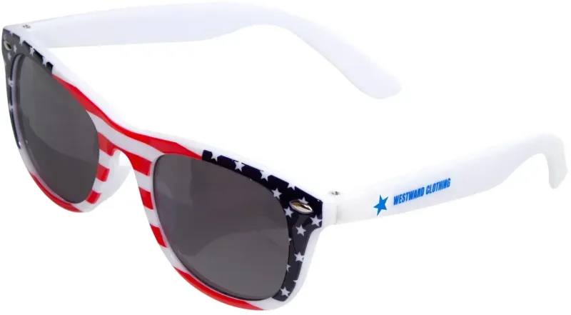 Custom Stars & Stripes Logo Sunglasses — view 2
