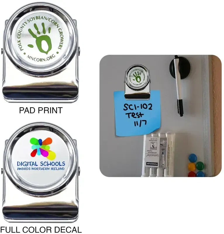 Personalized Steel Memo Clip