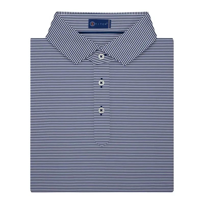 STITCH® Atlantic Stripe Polo Shirt - Men's — view 6