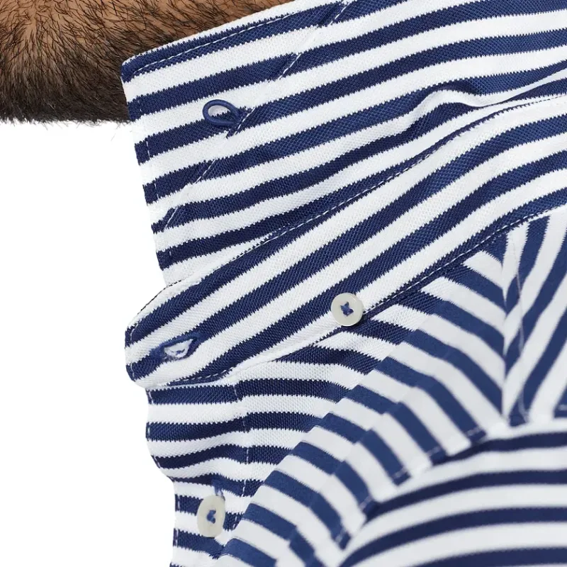 STITCH® Club Stripe Polo Shirt - Men's — view 10