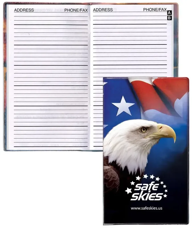 Custom Vinyl Cover Address Book — view 8