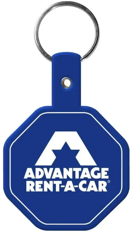 Custom Stop Sign Key Tag — view 6
