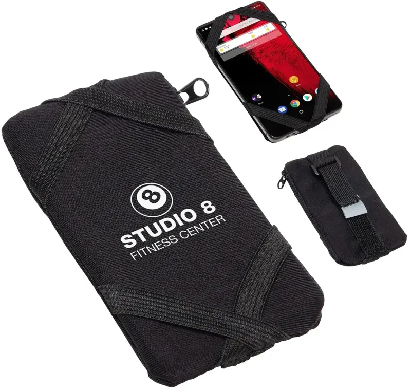 Custom Strap 'N Go Phone Wallet with Belt Strap — view 3