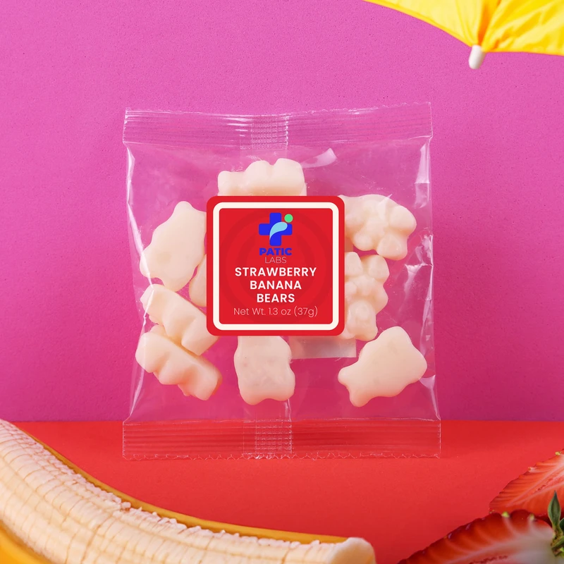 Strawberry Banana Bears Giveaway Taster Packet 1.3 oz