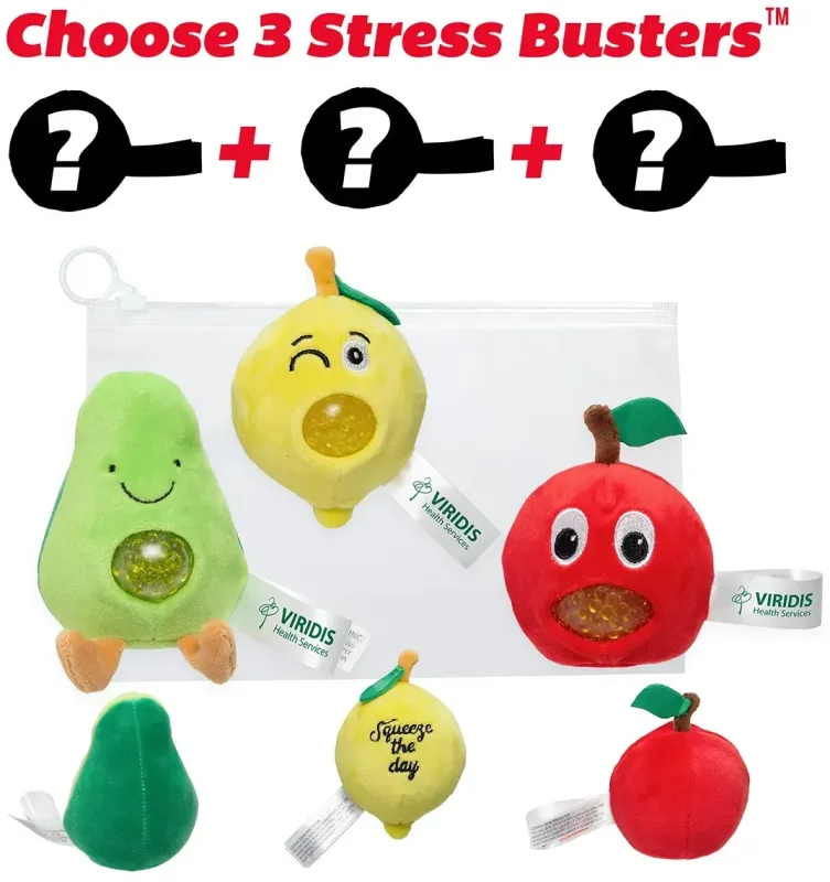Customizable Stress Buster 3-Piece Gift Set — view 4