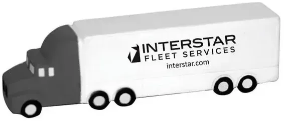 Stress Semi Truck White/Grey