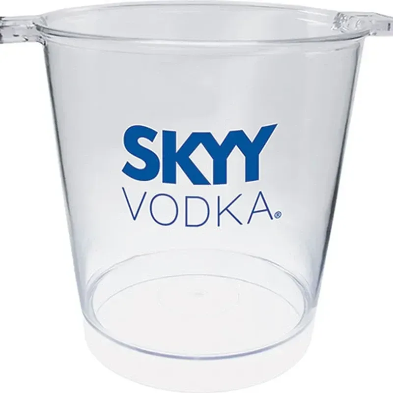 20 oz. Plastic Ice Bucket w/ Handles