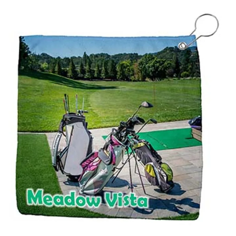 Sublimated Golf Towel — view 2